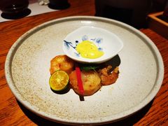 铁板黑虎虾-花潮料理艺食馆(SM新生活广场店)