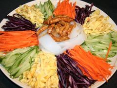 五彩大拉皮-冠州宴·海鲜烤鸭民间菜(冠县店)