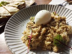 法式波波蛋牛肝菌烩饭-奎克咖啡Cuiqu(晶品店)