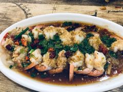 蒜蓉粉丝虾-杨记海鲜楼(三门黑金冠店)