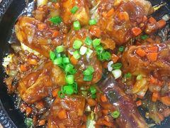 香煎毛豆腐-临街徽菜馆·正宗黄山味