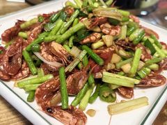 姜葱小河虾-61号餐吧(兴坪古镇漓江店)