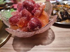 草莓冰沙-西塔老太太泥炉烤肉(武汉摩尔城店)