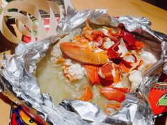 波士顿龙虾锡纸烧-本逸·割烹料理(湖墅店)