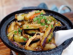 鱼香茄子煲-凤厨顺德水乡凤味馆(大良锦龙路店)