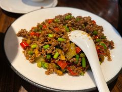 小炒牛肉沫-梁记粥铺(开元地中海店)