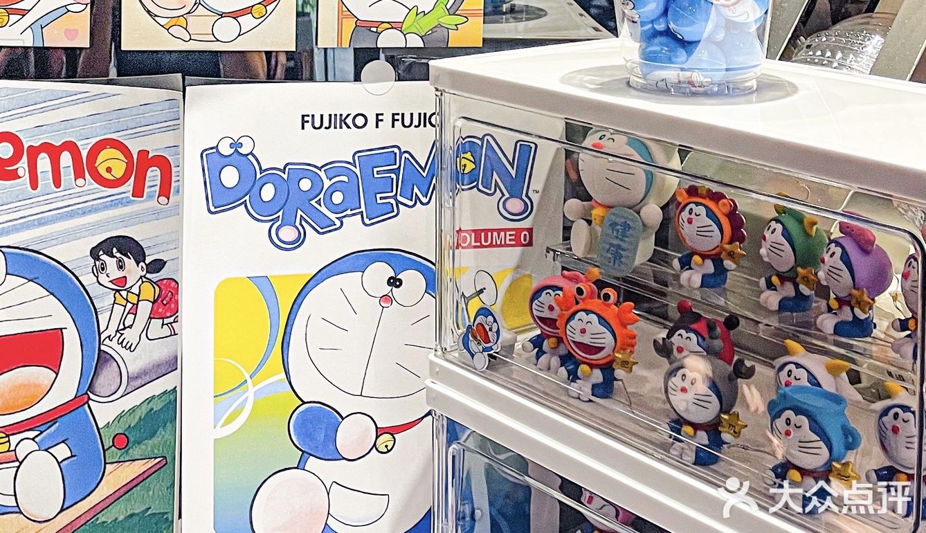 💙沉浸式哆啦A梦主题 蓝胖子陪我喝咖啡 