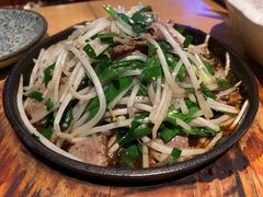 牛肝韭菜炒豆芽-九州酒场ひこぞう(1号店)