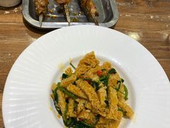 菠菜面筋-清真·玛丽亚新疆菜主题餐厅(浙江中路店)