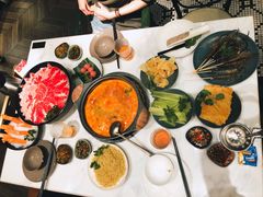 招牌番茄牛尾汤-一哥澳门豆捞·澳门风打边炉(高德置地店)