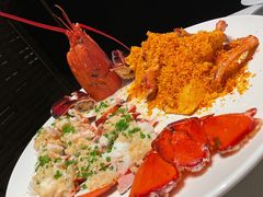 清蒸波士顿龙虾-许家菜.艺创菜(仁和新城店)