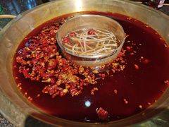 牛油菌菇鸳鸯锅底-巴蜀大宅门火锅(北大街店)