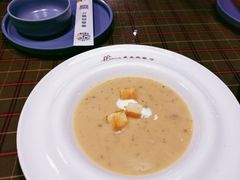 鸡粒玉米茸蘑菇奶油汤-美森西餐厅(曙光大道店)