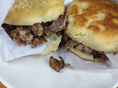 -京东一绝西海子西园烧饼夹肉