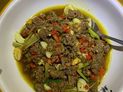 土菜油炒黄牛肉-小稻田辣椒炒肉(大浪商业中心店)