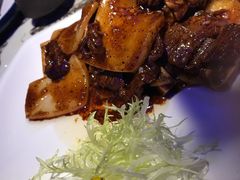 牛仔骨炒年糕-绿茶餐厅(乐峰广场店)