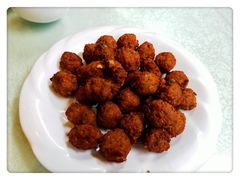干炸时蔬羊肉丸子-福寿斋·老北京铜锅涮肉·烤鸭(顺义总店)