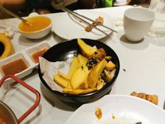 芥末起司薯角-韩时烤肉(枫蓝店)