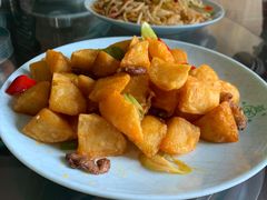 炸土豆块-清真·益鑫羊肉手抓馆(花园北街店)