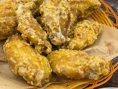 咸蛋黄焗鸡翼-南记食粥坊·宵夜大排档(莲花总店)