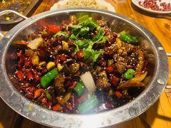 干锅排骨-一口香烧烤大排档(先锋路店)