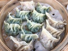 芋饺拼韭菜饺-阿弟早茶·家庭小炒·火锅(九村店)