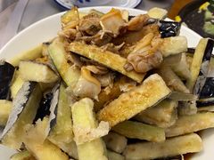 蛤蜊肉拌茄子-华春餐馆(鱼山路店)