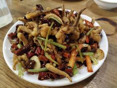 干煸鱿鱼须-陈傻子餐厅(世纪都会店)