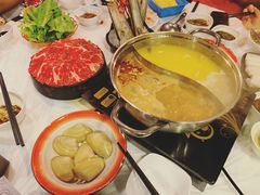 -鲜入围煮花胶鸡海鲜火锅