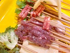 韭菜牛肉-串门邻居串串火锅(云南南路店)