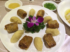 普宁豆腐拼果肉-星湖中餐厅