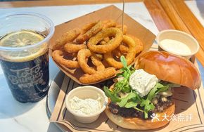 Truffle Mushroom Burger