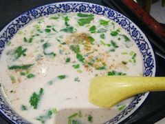 羊肉汤（多肉）-穆得·老周家牛肉烧饼(普利街店)