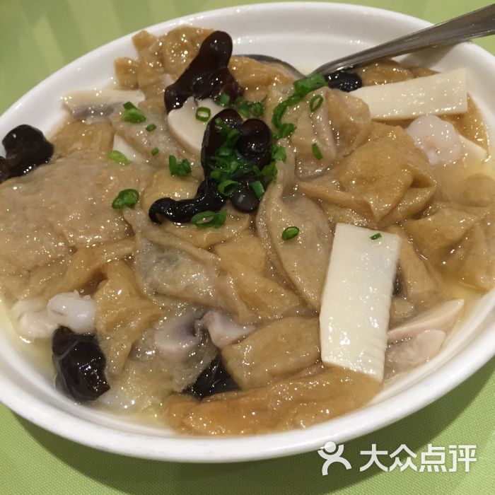 特色油面筋炒素