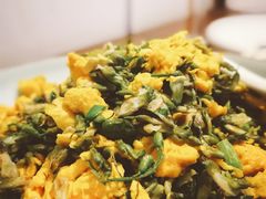 槐花炒土鸡蛋-禾珍珠家常小馆(河南博物院店)