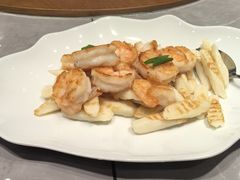 鲜淮山炒虾仁-川旺角融合菜•海景餐厅(星海广场店)