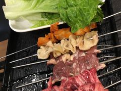 -長壹旋转烤吧 农家鸡火锅