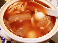 蟹肉竹笙蘑菇汤-simply thai天泰(长泰广场店)