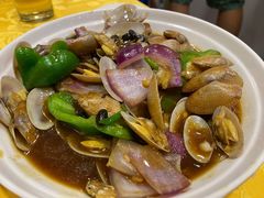 豉油炒花甲-老字号蛇口德记烧腊饭店·海鲜加工
