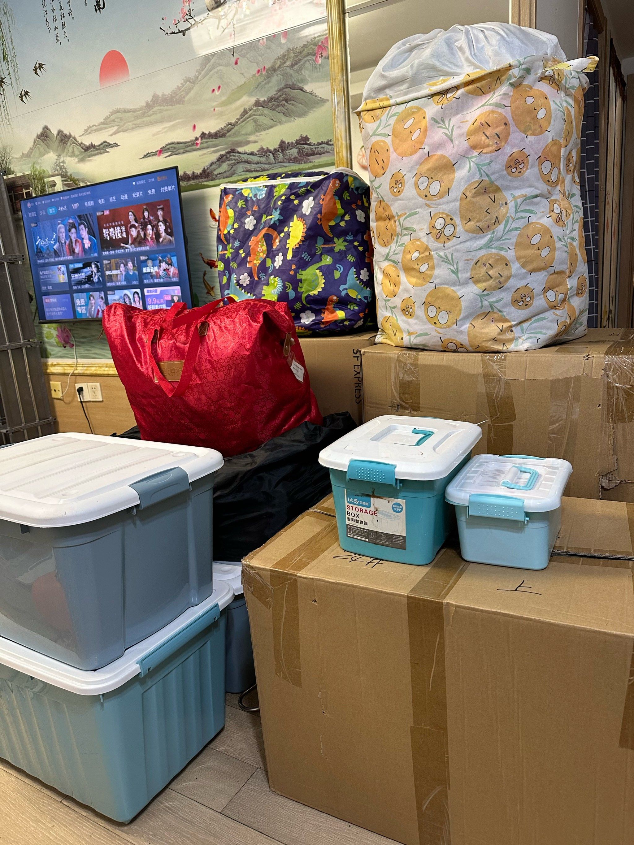 搬家真是一场体力活