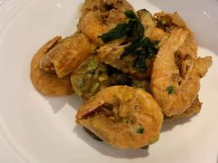 金沙黑南瓜焗虾-港丽餐厅(高德置地店)