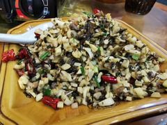 竹笋酸菜肉末-和福餐馆(西江古街店)