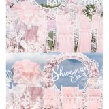 海边草坪粉色系主题婚礼|深圳婚礼策划