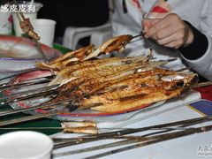 -布尔津河堤夜市