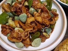 腊八蒜炒肥肠-娄三少春饼·烤鸭(合生汇购物中心店)