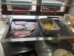 自助取餐区-牛信亭韩国料理·炭火烤肉(紫藤路店)