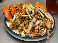 蛋黄焗飞蟹-南山鲜虾面·活鲜小馆·海味大连菜(南山总店)