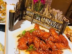 -东来菜馆•手抓海鲜家常菜•海鲜锅贴(鸽子窝店)