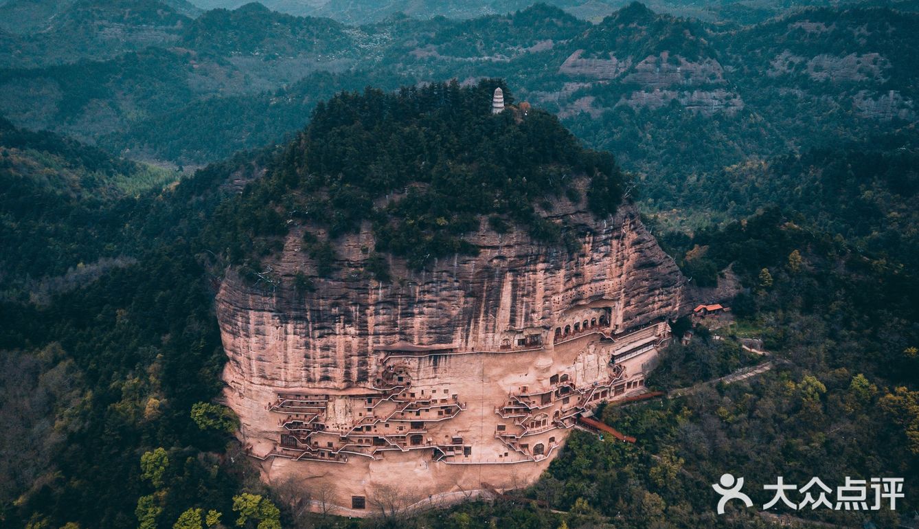 甘肃旅行 探秘四大名窟之麦积山石窟