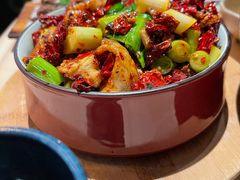 宫爆板筋-山石榴·贵州菜(丰盛里店)